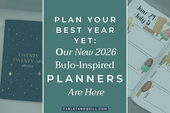 Plan Your Best Year Yet: Our 2026 Bullet Journal Inspired Planner Is Here