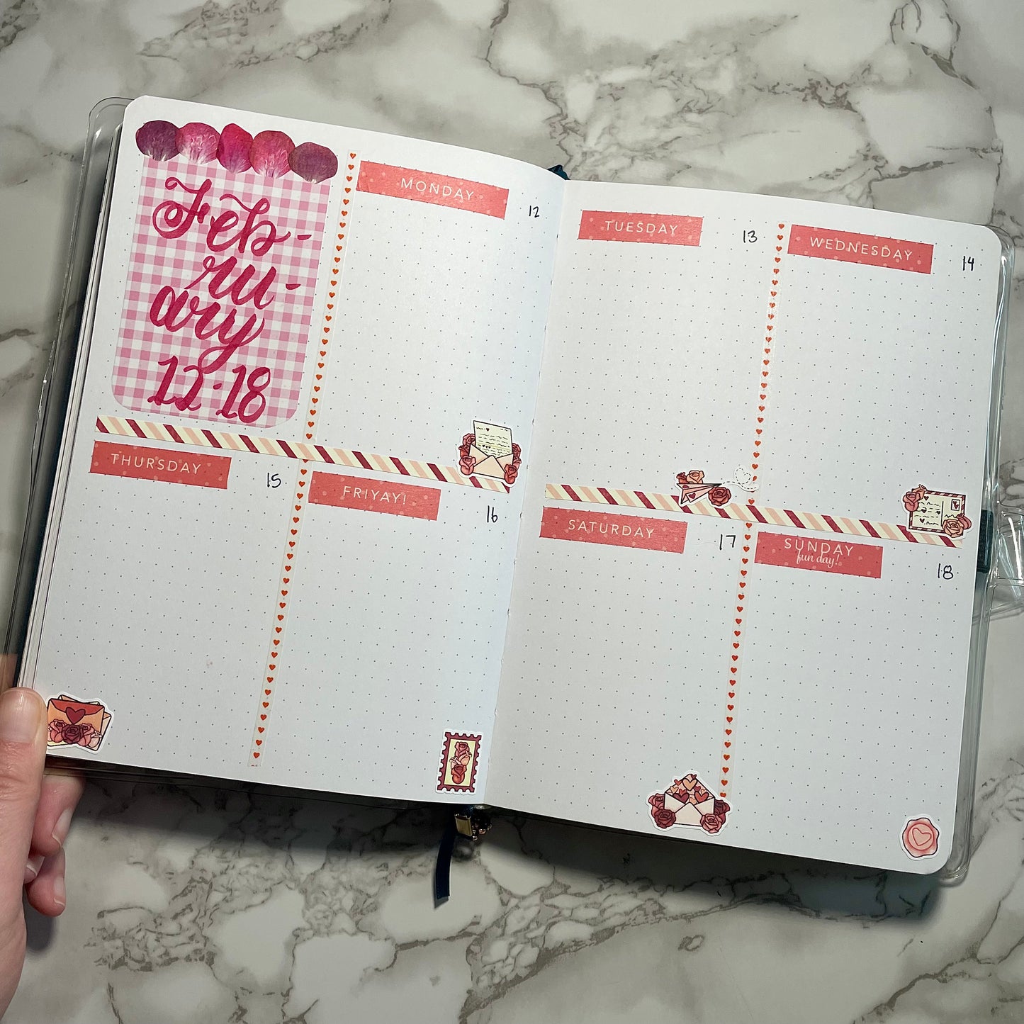 Valentine Themed Love Notes Color Sticker Sheet