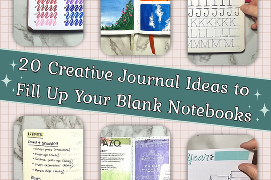 20 Creative Journal Ideas to Fill Up Your Blank Notebooks