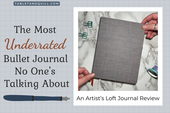 The Most Underrated Bullet Journal No One's Talking About: An Artist’s Loft Dot Grid Journal Review