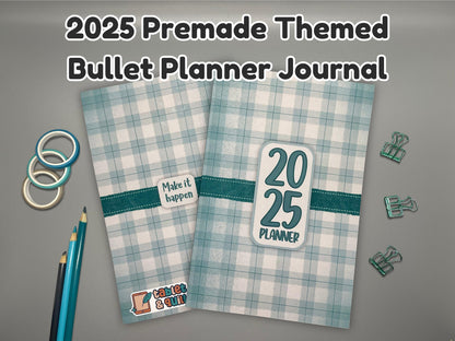 2025 Premade Bullet Planner Dot Journal