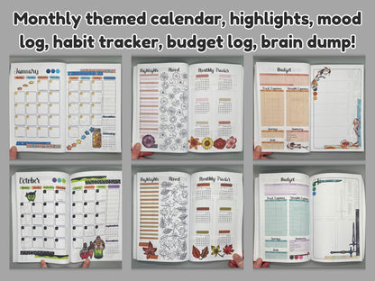 2025 Premade Bullet Planner Dot Journal
