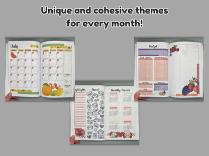 2025 Premade Bullet Planner Dot Journal