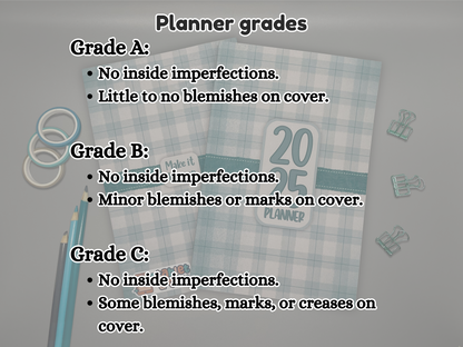 2025 Premade Bullet Planner Dot Journal