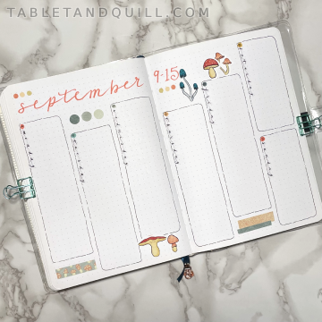 Hand-Lettered Days of the Week Stickers (Style 03)