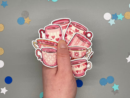 Valentine's Tea Sticker Bundle