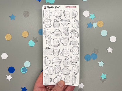 Valentine's Tea Sticker Bundle