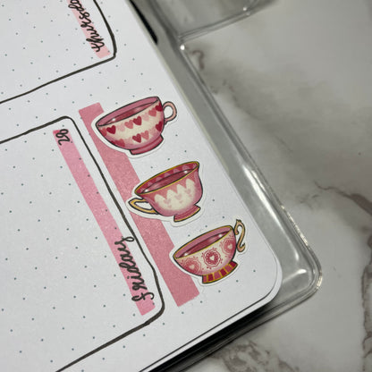 Valentine's Tea Sticker Bundle