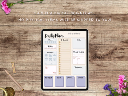 Pastel Planner Printable Pages