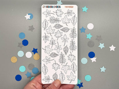 Autumn Leaves Sticker Bundle