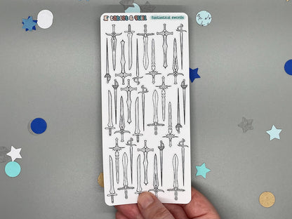 Fantasy Swords Sticker Bundle