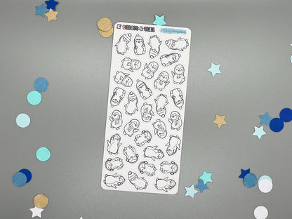 Frosty Penguins Sticker Bundle