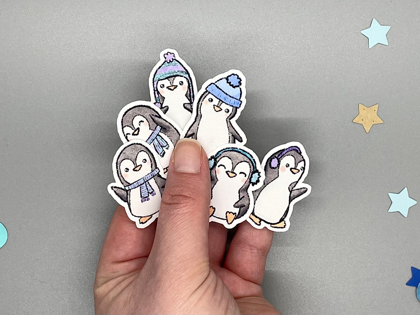 Frosty Penguins Sticker Bundle