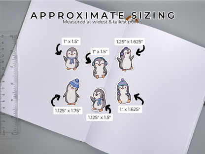 Frosty Penguins Sticker Bundle