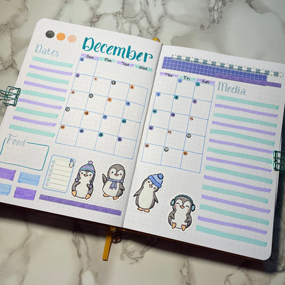 Frosty Penguins Sticker Bundle