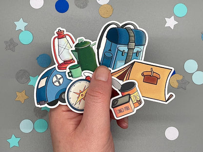 Great Outdoors (Camping) Sticker Bundle
