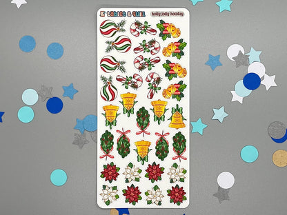 Holly Jolly Holiday Sticker Bundle