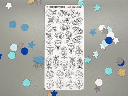 Holly Jolly Holiday Sticker Bundle