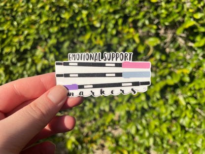 Journaling Themed Matte Paper or Laminated Vinyl Sticker