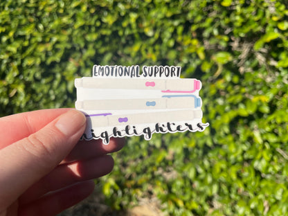 Journaling Themed Matte Paper or Laminated Vinyl Sticker