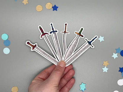 Mighty Swords Sticker Bundle