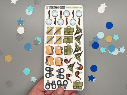Mysterious Detective Sticker Bundle