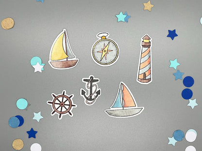 Nautical Travels Sticker Bundle