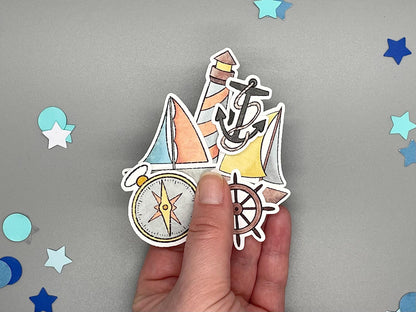 Nautical Travels Sticker Bundle
