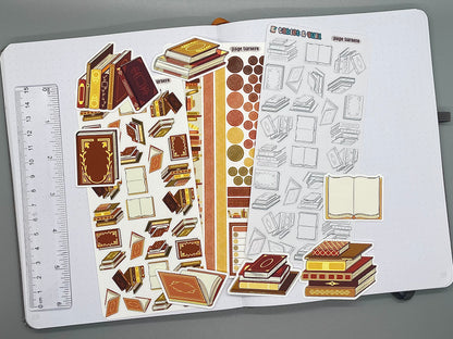 Page Turning Books Sticker Bundle