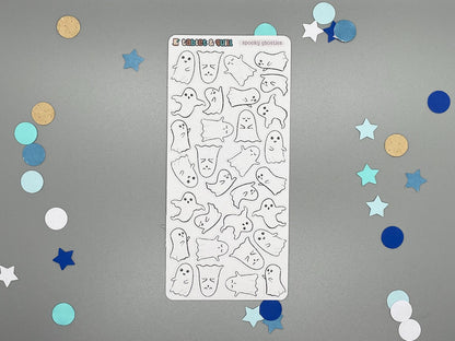 Spooky Ghosties Sticker Bundle