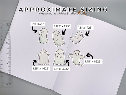 Spooky Ghosties Sticker Bundle