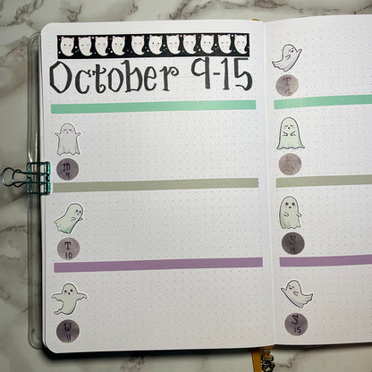 Spooky Ghosties Sticker Bundle
