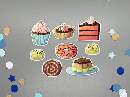 Sweet Confections (Desserts) Sticker Bundle