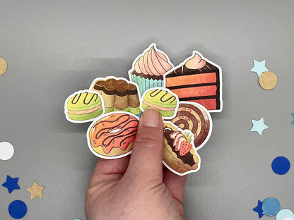 Sweet Confections (Desserts) Sticker Bundle