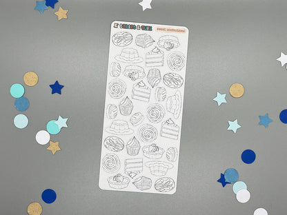 Sweet Confections (Desserts) Sticker Bundle
