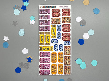 Ticket Booth Sticker Bundle